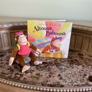 📚Altoona Baboona Hard Cover Book with Character Doll
